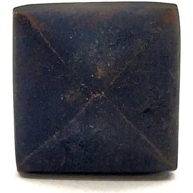 Resim Antika Tarz Dekoratif Pirinç Piramit Kabara - 21 Mm, Oksit Çok Renkli 