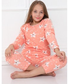 Resim Fames Pijama Kişlik Çocuk Polar Pijama Takim SOMON 