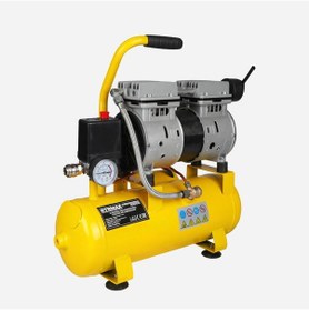 Resim Rtm730 Sessiz Hava Kompresörü 9 Lt 0.75 / Hp 0.55 Kw 8 Bar 