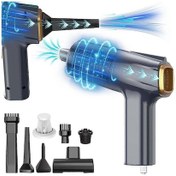 Resim Kangxiang Araba Elektrikli Süpürgesi Yüksek Güç, Kablosuz El Araba Elektrikli Süpürgesi 15000pa Emiş, Araba İçin Kablosuz Elektrikli Süpürge 452 