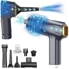 Resim Kangxiang Araba Elektrikli Süpürgesi Yüksek Güç, Kablosuz El Araba Elektrikli Süpürgesi 15000pa Emiş, Araba İçin Kablosuz Elektrikli Süpürge 452 