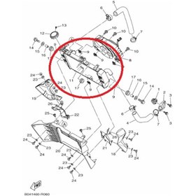 Resim Yamaha Mt25 Or. Radyatör B04-E2461-00 