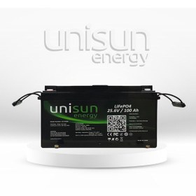 Resim 25,6v 100ah Lifepo4 Batarya + Ekran + Bluetooth 