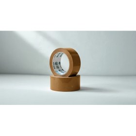 Resim 45 mm X100 Taba Renkli Hotmelt Koli Bandı -Kahverengi 