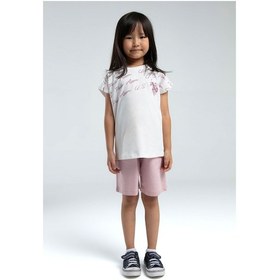 Resim U.s. Polo Assn. Kız Çocuk Pembe Bermuda Takım Us2066 Pembe 