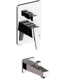 Resim Gpd Tam Ankastre Banyo Bataryası Ritmo Mta85 Krom 