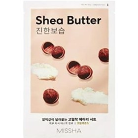 Resim Shea Yağı Özlü Besleyici Ve Yoğun Nemlendirici Yaprak Maske 1ad Airy Fit Sheet Mask Shea Butter 