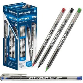 Resim Pensan Tükenmez Kalem My-Tech 0.7 MM İğne Uç Mavi 2240 