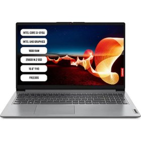 Resim Lenovo IP1 82QD0072TX-03 i3-1215U 16GB 256GB SSD 15.6\ FreeDos 