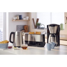 Resim HD7546/20 Metal Therm Inox Filtre Kahve Makinesi 