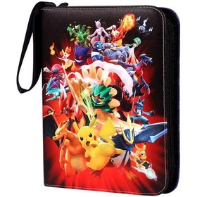 Resim Tenfowee 900 Kart Kapasiteli Su Geçirmez Pokemon Kart Albümü Ve Koleksiyon Dosyası, Ex Gx Uyumlu Çok Renkli 