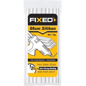 Resim Silikon Mum Çubukları, Kalın, 11.2mm Çap, 1kg Poşet 