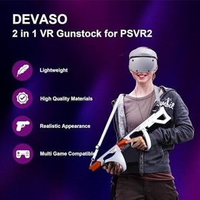 Resim DEVASO Gun-Stock Handle Accessories for PSVR 2 