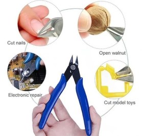 Resim Sermet Süs Dünyası Mini Yan Keski Elektronikçi Tip (Model: 107F1) - Mavi 