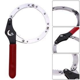 Resim Nt Tools Ayarlanabilir Çember Tip Filtre Anahtarı 95x115 Mm N11.1008 