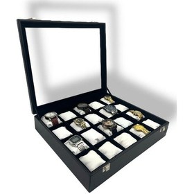 Resim RichBox 20'Li Saat Kutusu Siyah 