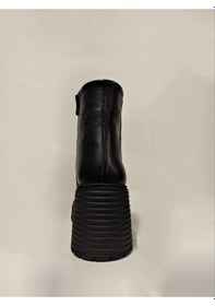 Resim Castle Black 543622-1 Hakikki Deri Kadın Botu Siyah 