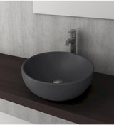 Resim Bocchi Venezia Çanak Lavabo 45 Cm Antrasit 1119-020-0125 