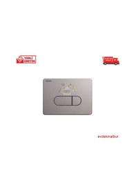 Resim Visam Siena Mat Krom Kumanda Paneli iki Kademeli Mat Krom 