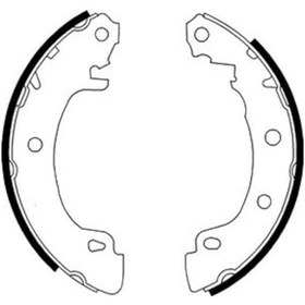 Resim Renault Megane Ii 1.4 16V 2002-2008 Delphi Arka Fren Balatası N11.19329 