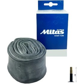 Resim Mitas 27.5x1.75-2.45 Bisiklet İç Lastiği AV-48 Kalın Sibop LSI-50 Siyah 