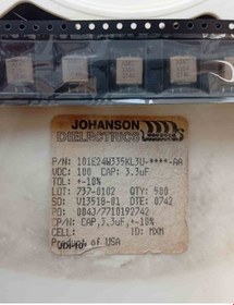 Resim 3.3mf 100v Smd Kondansatör 5 Adet 