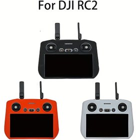 Resim 1 adet DJI Mini 4 Pro/Air 3/AIR 3S için Silikon Koruyucu Kılıf, DJI RC 2 ile Uyumlu - Beyaz, Kırmızı, Siyah Darbeye Dayanıklı Kapak - Pil Dahil Değildir, Darbeye Dayanıklı Kılıf | Şık Tasarım | Dayanıklı Kapak 