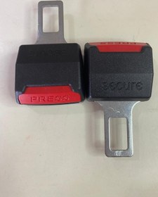 Resim Emniyet Kemeri Yükseltme Tokası Yükseltici Adaptör Siyah 