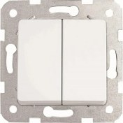 Resim Mena Rise Linnera Life Sedef Beyaz Komütatör Mekanizma ve Düğme 