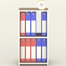 Resim Kenzlife Klasörlük Raflı Attila Crd 70*40*30 Kitaplık Ofis Arkalıksız 