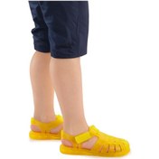 Resim Kiko Kids Fina Günlük Deniz Havuz Plaj Erkek Çocuk Sandalet Ayakkabı Sarı Sarı 