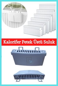 Resim QNİAY Pratik Oda Nemlendirici Kalorifer Petek Radyatör Suluğu Parfümlü 1adet Gri Nemlendirme Askılı Aparat 