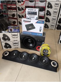 Resim patili tasarım Oto Ses Sistem Paket Eksiksiz Full 