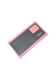 Resim Xiaomi Poco X5 Pro Arka Pil Batarya Kapağı Siyah 