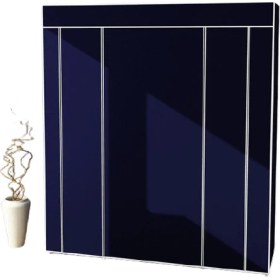 Resim Trioport Çift Yandan Raflı Bez Dolap 