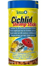 Resim Tetra Cichlid Shrimp Sticks Balık Yemi 250 ML 