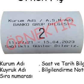 Resim Dolunay Led Sıramatik Butonlu Yazıcı Dört Buton 