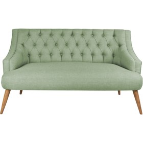 Resim Ze10 Design Lamont Loveseat İkili Kanepe Petrol Yeşili 