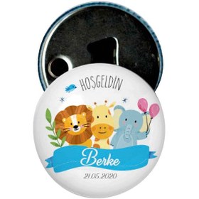 Resim Famous Bebek Şekeri Magnet Bebek Mevlüt Hediyelik Isimli Kapak Açacak (239797745) 