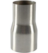 Resim Çoğu Araba İçin Evrensel Paslanmaz Çelik Egzoz Borusu Bağlantı Borusu Adaptörü 51 Mm'den 76 Mm'ye 