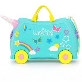 Resim Trunki Çocuk Bavulu - Una Unicorn 
