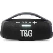 Resim USB Sd Kart Girişli Fm Radyolu Bluetoothlu Ledli Müzik Kutusu Hoparlör TG418 