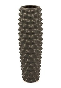 Resim Gri Seramik Vazo 12x47cm Gri 