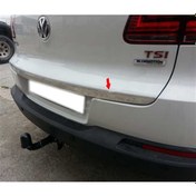 Resim Markadan Vw Tiguan Krom Bagaj Alt Çıtası 2007-2015 Paslanmaz Çeli 