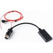 Resim Flybuy Nissan Araba İçin 8 Pin Kablosuz Bluetooth Modülü, Aux Ses Adaptör Kablosu 