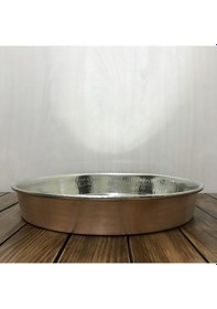 Resim Bakır Fırın Tepsisi 40 CM Bakır 