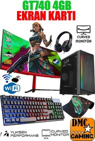 Resim DMC N146x (GTA 5) I5-2400,16gb Ram,512gb Ssd,4gb Gt740,23'8 Curved Masaüstü Oyuncu Bilgisayarı 
