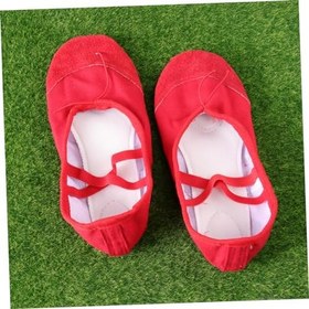 Resim CALLARON 2 Çift yürümeye başlayan çocuk bale ayakkabıları kadınlar için pamuklu terlikler dans ayakkabıları yoga ayakkabıları kaymaz Düz ayakkabılar yumuşak tabanlı ayakkabılar Kız çocuk 