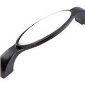 Resim Doğanlar Siyah Beyaz Elips Porselen 000 Desenli 128 mm Kulp (04 211 303143128 BP000) 