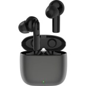 Resim Bix Soundcraft Tw4 Bluetooth 5.3 Enc Çift Mikrofonlu Metalik Kasalı Tws Kablosuz Kulak Içi Kulaklık Siyah 